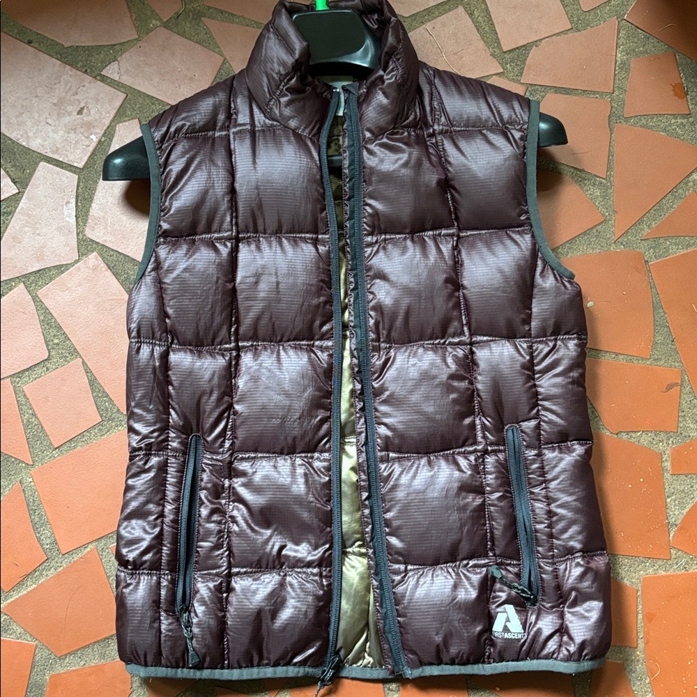 Brown Puffer Vest